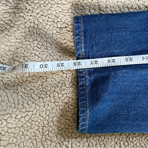 NWT Mid Rise Boyfriend Straight Leg Cowgirlcore Jeans, Size:12 - Picture 5 of 5
